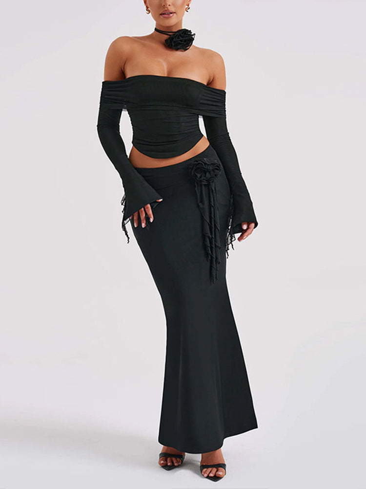 Strapless Skirt Set