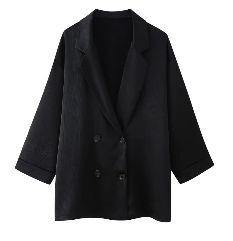 Casual Ruffled Suit
