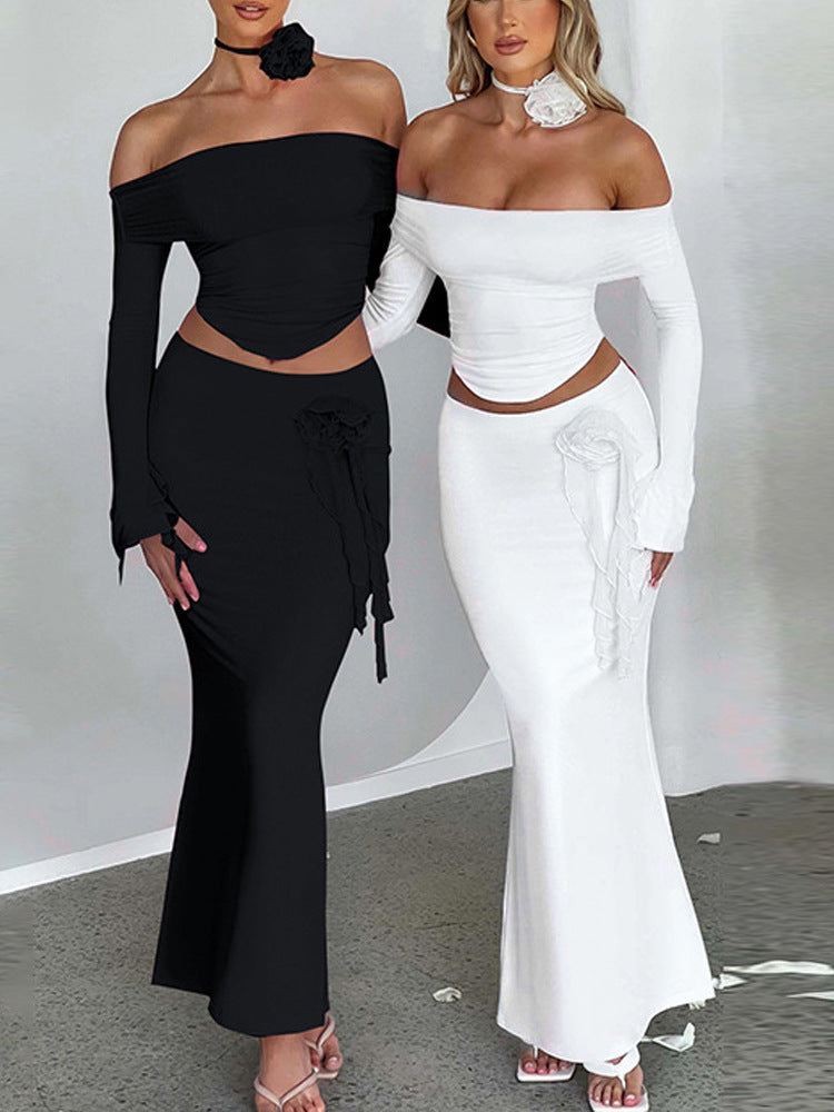 Strapless Skirt Set