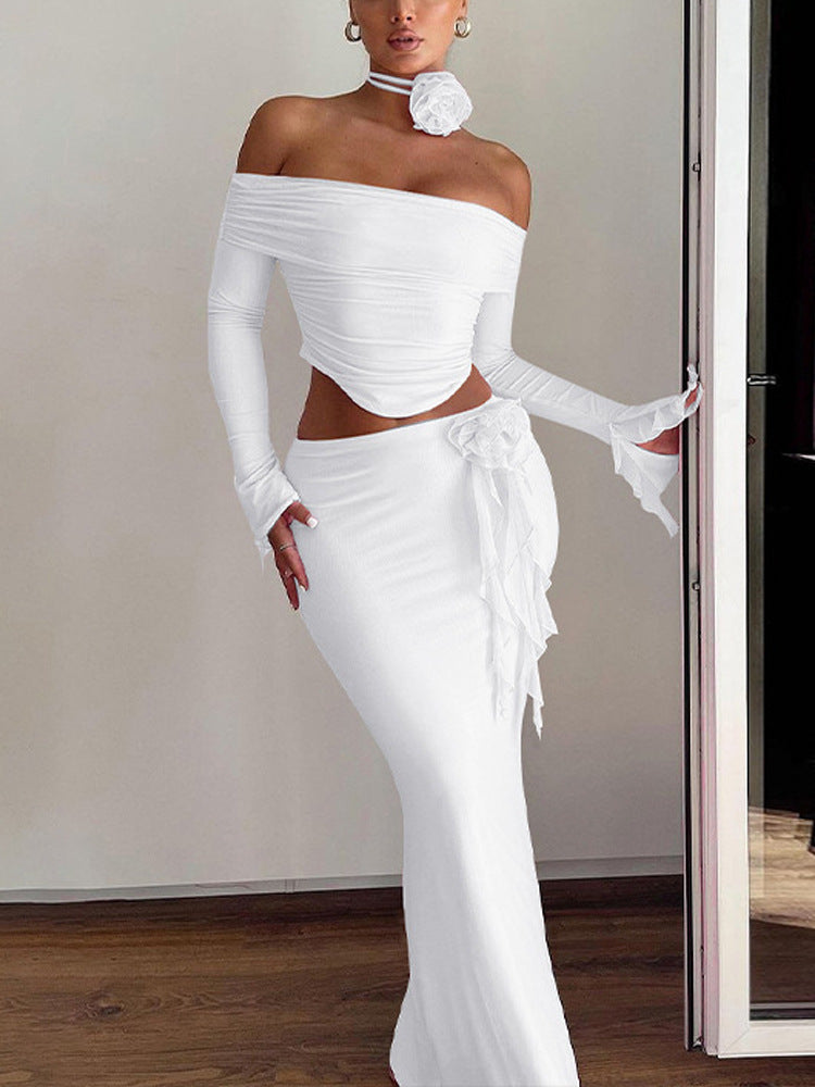 Strapless Skirt Set